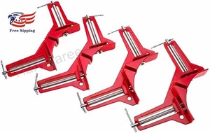 4 PCS 90 Degree Right Angle Clamps Corner Clamps Wood Tool for DIY Woodworking - Picture 1 of 8