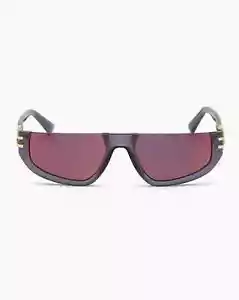 Diesel DL0315 17U Gray Squared Plastic Men Sunglasses Frame 61-16-145 DL0315 LP - Picture 1 of 2