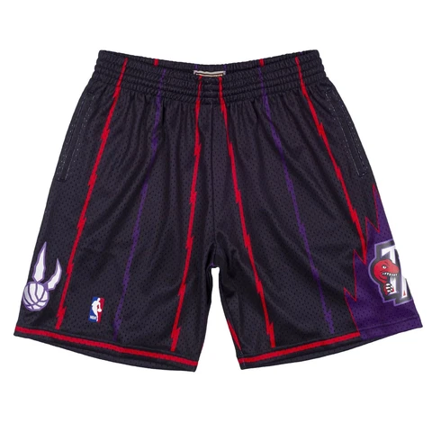 Mens Mitchell & Ness NBA Reload Swingman Short Raptors 1998 Cover