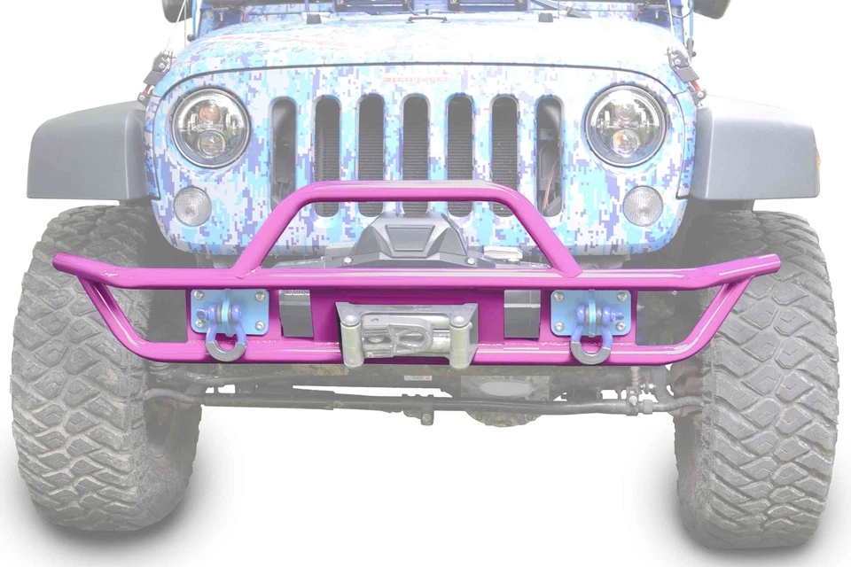 Parachoques delanteros para Jeep Wrangler JK Pinky hechos en EE. UU. J0048126 Foto 1 de 1