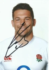 ENGLAND & BATH RUGBY UNION: CHARLIE EWELS SIGNED 6x4 PORTRAIT PHOTO+COA *PROOF* - Bild 1 von 2