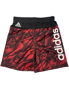ADIDAS Climalite Printed Shorts Toddler Boy's Size 2T Red - Picture 1 of 7