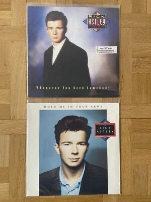 Rick Astley lot de 2 albums vinyles 33 tours (2 original vinyl LPs bundle) - Photo 1/2