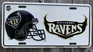 1996 BALTIMORE RAVENS LICENSE PLATE LAMAR JACKSON - Picture 1 of 4