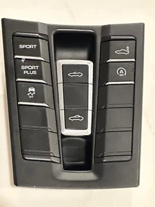 2013-2016 Porsche 981 Boxster / Cayman Center Console Control Panel  - Picture 1 of 4