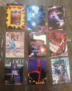 1997 Marvel Premium QFX - Complete 72 Card Base Set - Picture 1 of 3