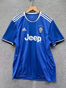 Adidas Juventus Maglia Uomo Large Blu Jeep 2016 Maglia Away - Foto 1 di 13