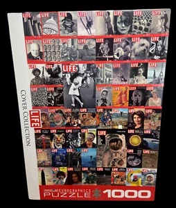 Life Magazine Cover Collection 1000 Piece Puzzle Eurographics - Picture 1 of 5