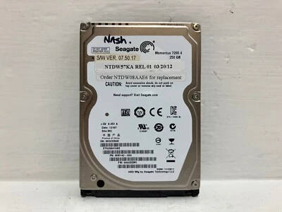 Nortel NTDW57KA 250 GB Memory Card CS1000 Call Processor Dual Core CPDC Avaya NT - Image 1 of 4