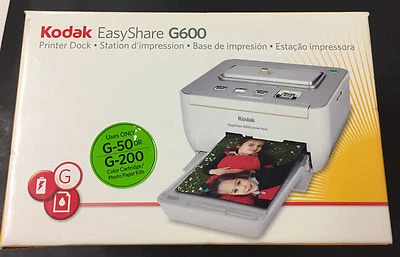 Kodak EASYSHARE Dock G600 Digital Photo Thermal Printer NEW OPEN BOX - Image 1 of 4