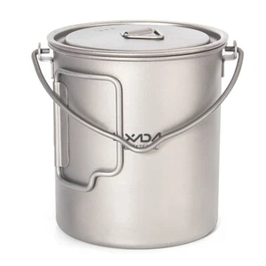 750ml/900ml/1100ml Ultralight Pot Mug Cup with Lid K3Z3 - Picture 1 of 10