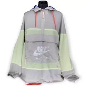 Nike Air Men's Sportswear Unlined Anorak Hooded Jacket DD6406-072 Size Large - Picture 1 of 11