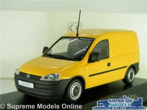 FURGONETA COMBO OPEL VAUXHALL MODELO AMARILLO ESCALA 1:43 DISTRIBUIDOR ESPECIAL K8 - Imagen 1 de 4