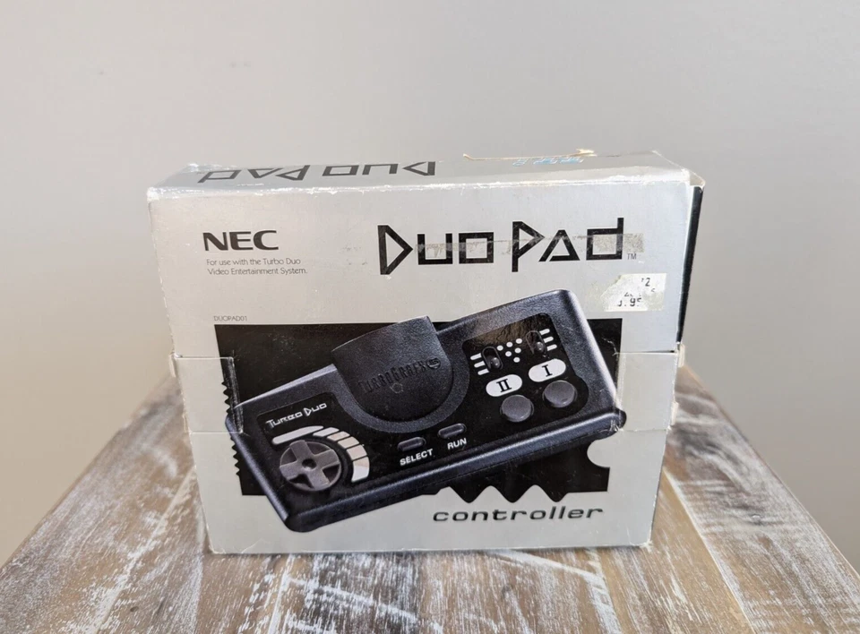 NEW UNUSED ✹ Turbo Grafx 16 Duo Controller ✹ DUOPAD Complete In Box ✹ RARE - Image 1 of 4