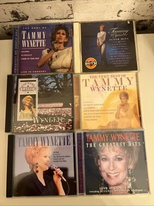 Large Collection of Tammy Wynette Country CD Albums - Picture 1 of 1