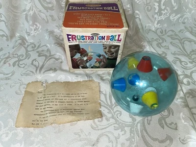 Vintage 1969 Remco Frustration Ball Game Puzzle Toy Complete In Box W/ Paperwork - Image 1 of 4