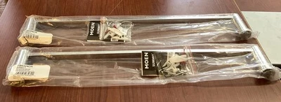 Лот из 2 НОВЫХ И ПОЛНЫХ полотенцесушителей Moen YB6324CH Summit 24 дюйма полированный хром B129 - Изображение 1 из 2