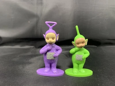 DecoPac Teletubbies PVC Cake Toppers incompleto JUEGO DE 2 figuras vintage 1998 Foto 1 de 4