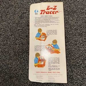 K-tel E-Z Tracer Easy Educational Drawing Fun For The Entire Family Vintage 1974 - Picture 1 of 1