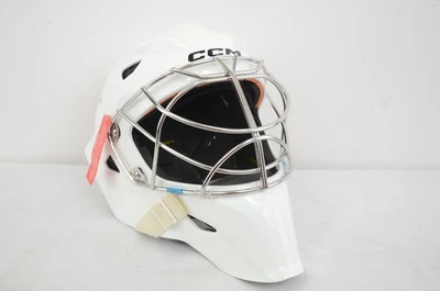 Eje CCM F9 sin certificado Máscara de portero ojo de gato talla mediana blanca (1107-7041) Foto 1 de 4