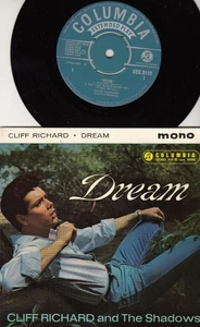 CLIFF RICHARD & THE SHADOWS *DREAM* UK EP 1961 *ALL I DO IS DREAM OF YOU+3 POP - Picture 1 of 2