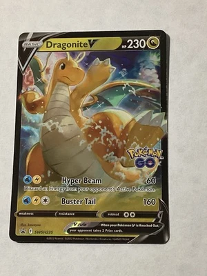 Dragonite V SWSH235 Sword & Shield Promo Cards Holo PACK FRESH MINT - Image 1 of 2