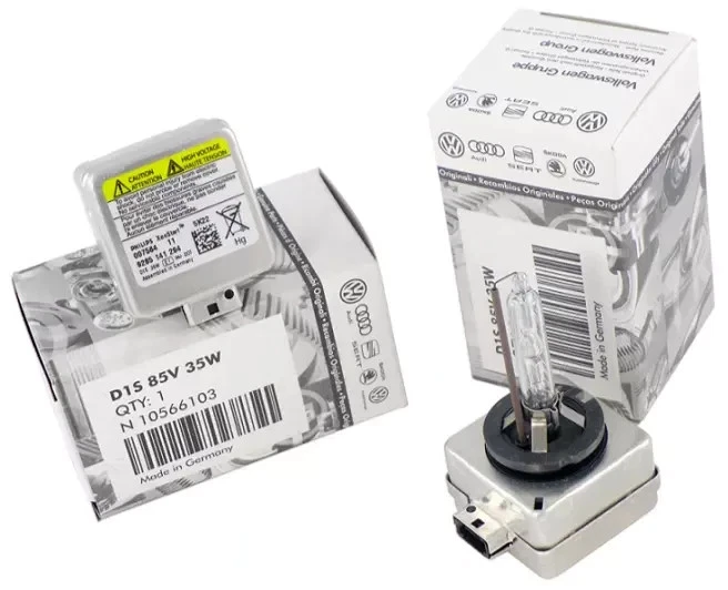 COPPIA LAMPADE AUTO PHILIPS D1S VISION 35W 85V PER FARI ALLO XENON - Immagine 1 di 4