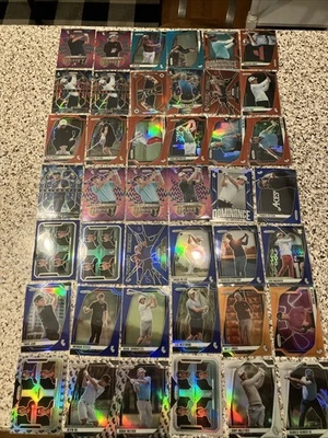 Lote de 42 tarjetas numeradas Prizm LIV Golf 2025 Smith, Johnson, Reed, Rahm y más Foto 1 de 4