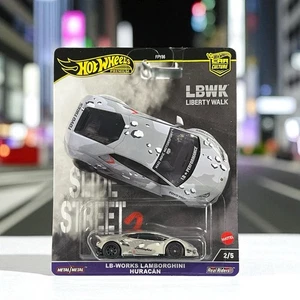 Lamborghini Huracán 2024 Hot Wheels Car Culture LBWK gris Liberty Walk LB-Works - Imagen 1 de 8