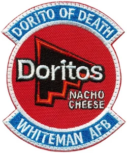 USAF 509th BOMB WING - B-2 DORITO of DEATH PARCHE - Imagen 1 de 1