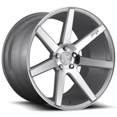 20x9/20x10 Silver Wheels Niche M179 Verona 5x114.3 35/40 (Set of 4)  72.56 - Image 1 of 3