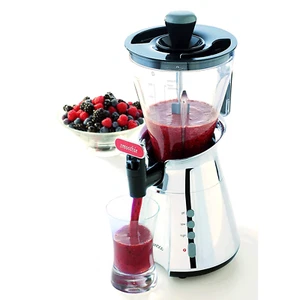 Kenwood SB266 Smoothie Maker 1.5L 500W Blender Tap Dispenser Ice Crush Silver - Picture 1 of 8
