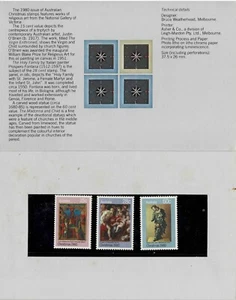 Australia 1980 Christmas POP - Set Of Three Stamps - MUH - Picture 1 of 1