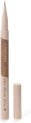 Canmake 3way slim shade liner 02 eyeliner ash brown 0.72ml (x 1) Japan - Image 1 of 4