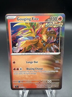 Gouging Fire - 038/191 - (Holo Rare) SV08: Surging Sparks (SSP/SV08) - Image 1 of 2