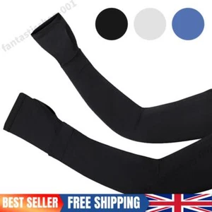 Arm Sleeves Quick Dry Compression Sleeves UV Protection Arm Cover for Men Women - Picture 1 of 18