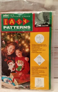 Pellon Wonder Under Easy Patterns Project on Fusible Web Christmas collection - Picture 1 of 3