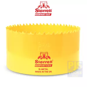 Starrett FCH0338 86mm 3.3/8 bimetal fast cut holesaw fastcut hole saw STRHS86AX - Picture 1 of 2