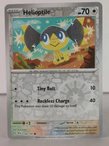 Helioptile - Surging Sparks - 154/191 - Pokemon - Holograma inverso - Común - Imagen 1 de 11