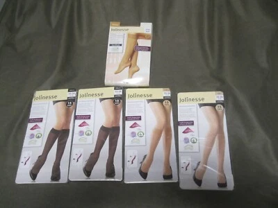 9 Paar Feinkniestrümpfe Jolinesse 35-38, 4 davon feine Stützkniestrümpfe 15 DEN - Bild 1 von 4