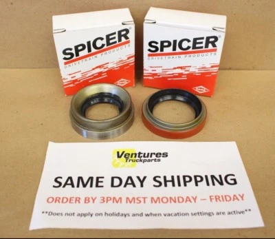 1994-2001 Dodge Ram 1500 4x4 Front Axle Inner Tube Seals Dana 44 Left & Right - Image 1 of 4