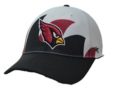 Arizona Cardinals Hat Cap 47 BRAND Solo OSFA Black Red Stretch Fit Wave