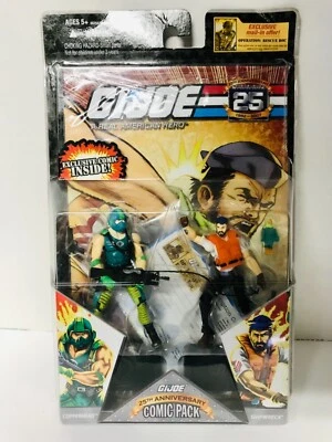 G.I. JOE / COPPERHEAD (v4) / SHIPWRECK (v12) / 2008 / COMIC 2 PACK / MOSC - Image 1 of 4