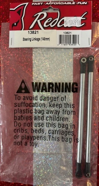 Redcat Part #13821: Steering Linkage (146mm) - Image 1 of 1