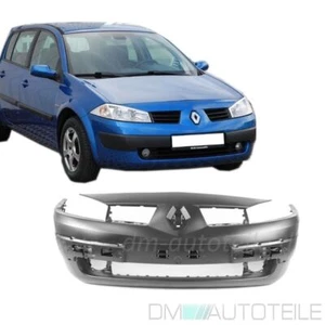Renault Megane II KM LM BM CM Parechoc avant 02-06 NEUF! tous les modèles +CC - Imagen 1 de 2