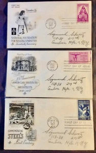 Fifteen (15) 1957 USPS First Day Covers - Picture 1 of 6