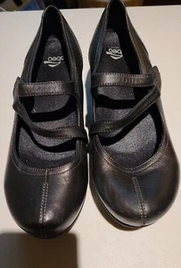 ABEO Cameo Mary Jane Brown Leather Womens Sz 8 Fits Orthotics Comfort  - Picture 1 of 9