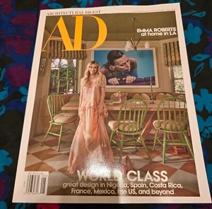 EMMA ROBERTS - ARCHITECTURAL DIGEST MAGAZINE - MAY 2024 - Picture 1 of 5