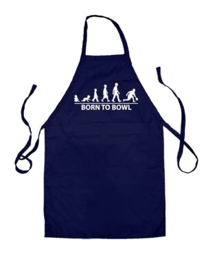 Born To Ciotola - Unisex Bambini Grembiule - Bowling Dieci Pin 10 Strike Palla - Immagine 1 di 2