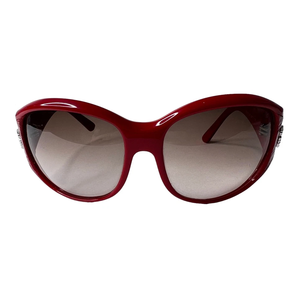 Gafas de sol Trusarri TE21101 I27 montura roja lentes marrones 62-17-120 H4248 Foto 1 de 4